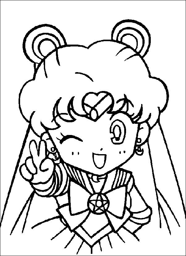 Malvorlage: Sailor Moon (Karikaturen) #50344 - Kostenlose Malvorlagen zum Ausdrucken