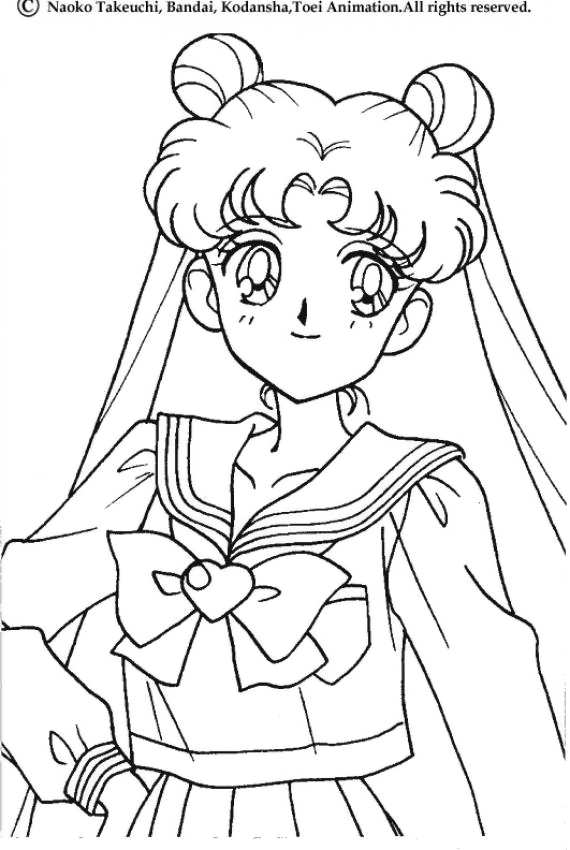 Malvorlage: Sailor Moon (Karikaturen) #50353 - Kostenlose Malvorlagen zum Ausdrucken