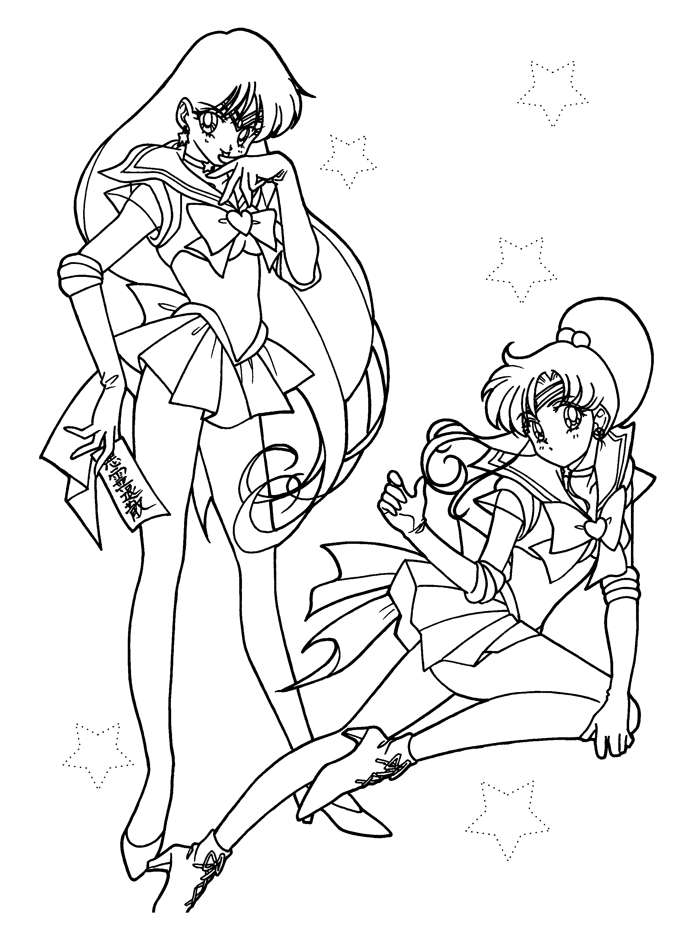 Malvorlage: Sailor Moon (Karikaturen) #50404 - Kostenlose Malvorlagen zum Ausdrucken