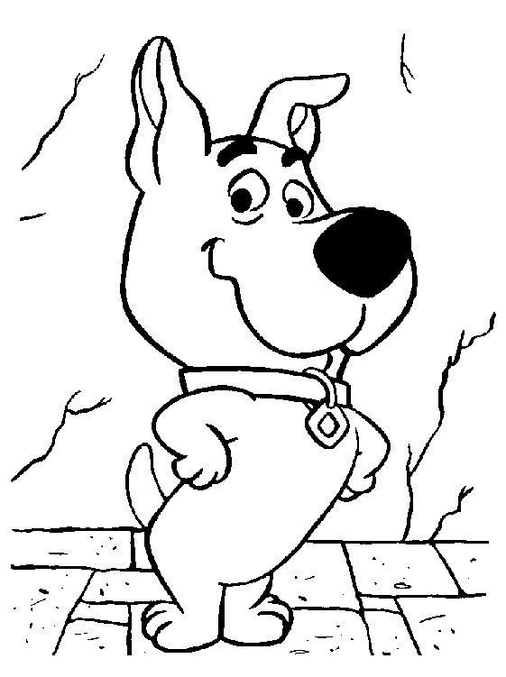 Malvorlage: Scooby Doo (Karikaturen) #31321 - Kostenlose Malvorlagen zum Ausdrucken