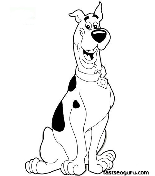Malvorlage: Scooby Doo (Karikaturen) #31323 - Kostenlose Malvorlagen zum Ausdrucken