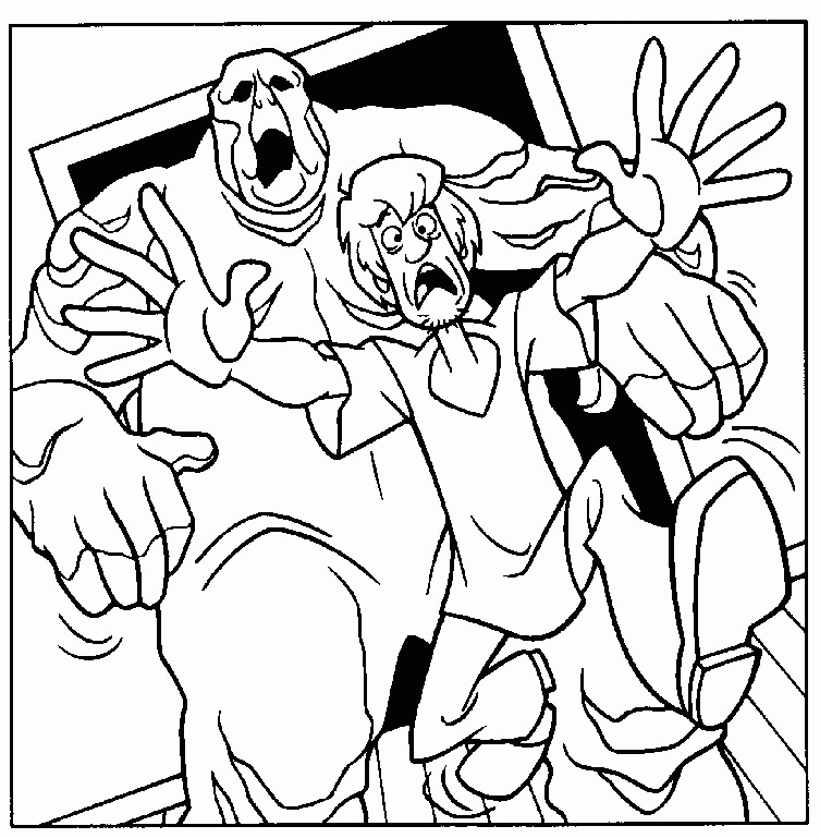 Malvorlage: Scooby Doo (Karikaturen) #31331 - Kostenlose Malvorlagen zum Ausdrucken