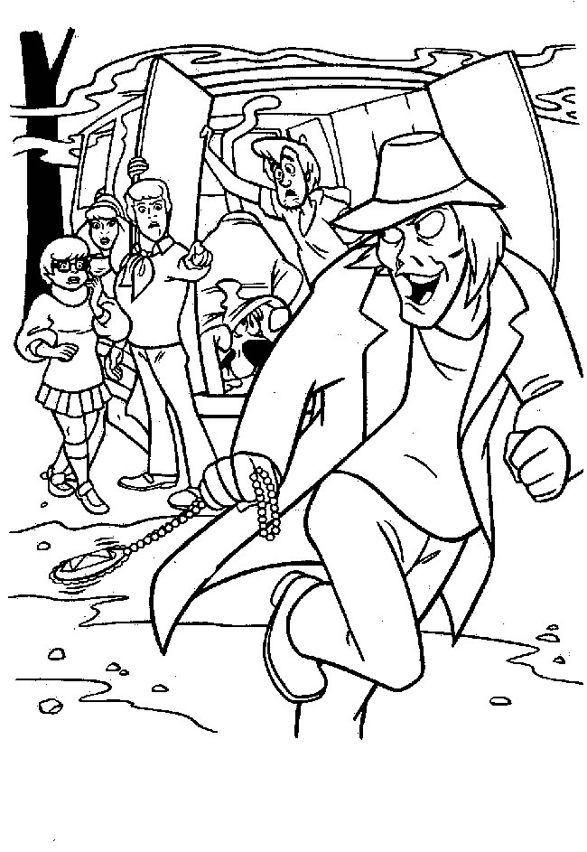 Malvorlage: Scooby Doo (Karikaturen) #31348 - Kostenlose Malvorlagen zum Ausdrucken