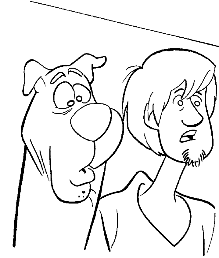 Malvorlage: Scooby Doo (Karikaturen) #31372 - Kostenlose Malvorlagen zum Ausdrucken