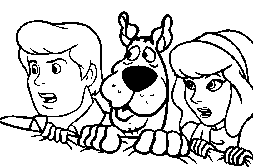 Malvorlage: Scooby Doo (Karikaturen) #31374 - Kostenlose Malvorlagen zum Ausdrucken