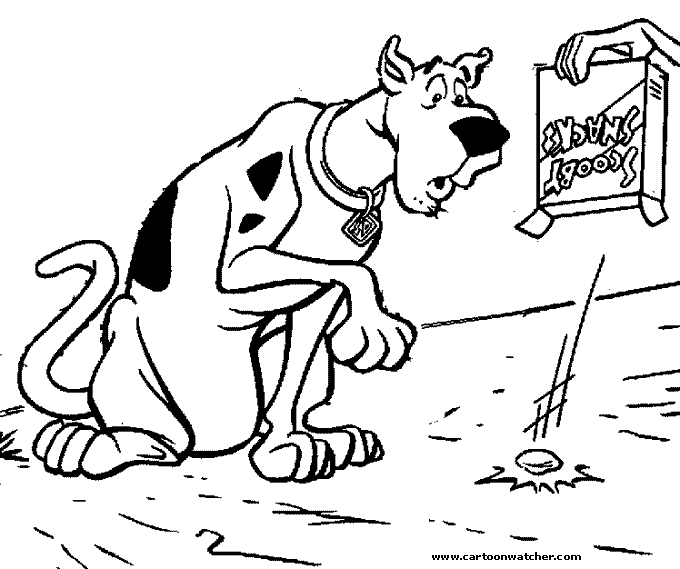 Malvorlage: Scooby Doo (Karikaturen) #31378 - Kostenlose Malvorlagen zum Ausdrucken
