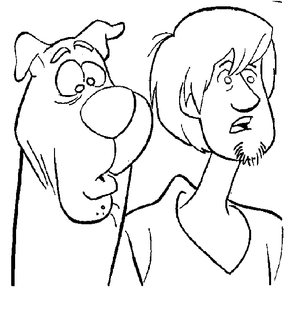 Malvorlage: Scooby Doo (Karikaturen) #31382 - Kostenlose Malvorlagen zum Ausdrucken