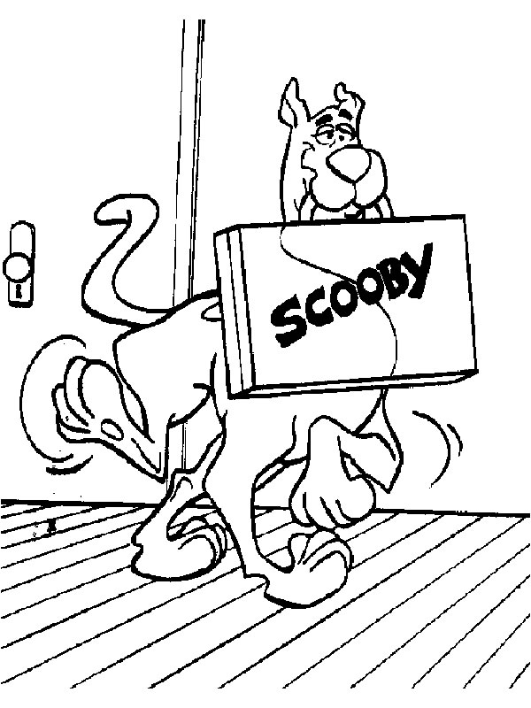 Malvorlage: Scooby Doo (Karikaturen) #31400 - Kostenlose Malvorlagen zum Ausdrucken