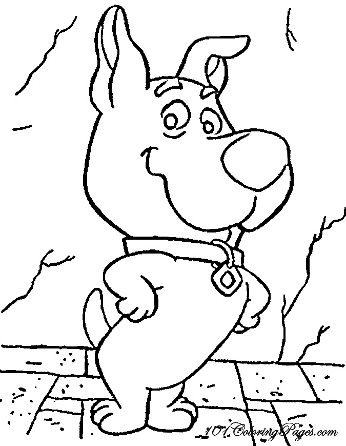 Malvorlage: Scooby Doo (Karikaturen) #31405 - Kostenlose Malvorlagen zum Ausdrucken