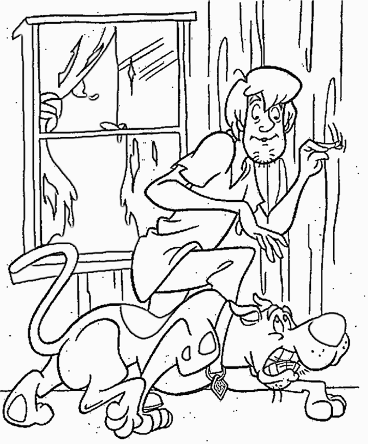 Malvorlage: Scooby Doo (Karikaturen) #31411 - Kostenlose Malvorlagen zum Ausdrucken
