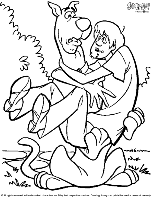 Malvorlage: Scooby Doo (Karikaturen) #31417 - Kostenlose Malvorlagen zum Ausdrucken