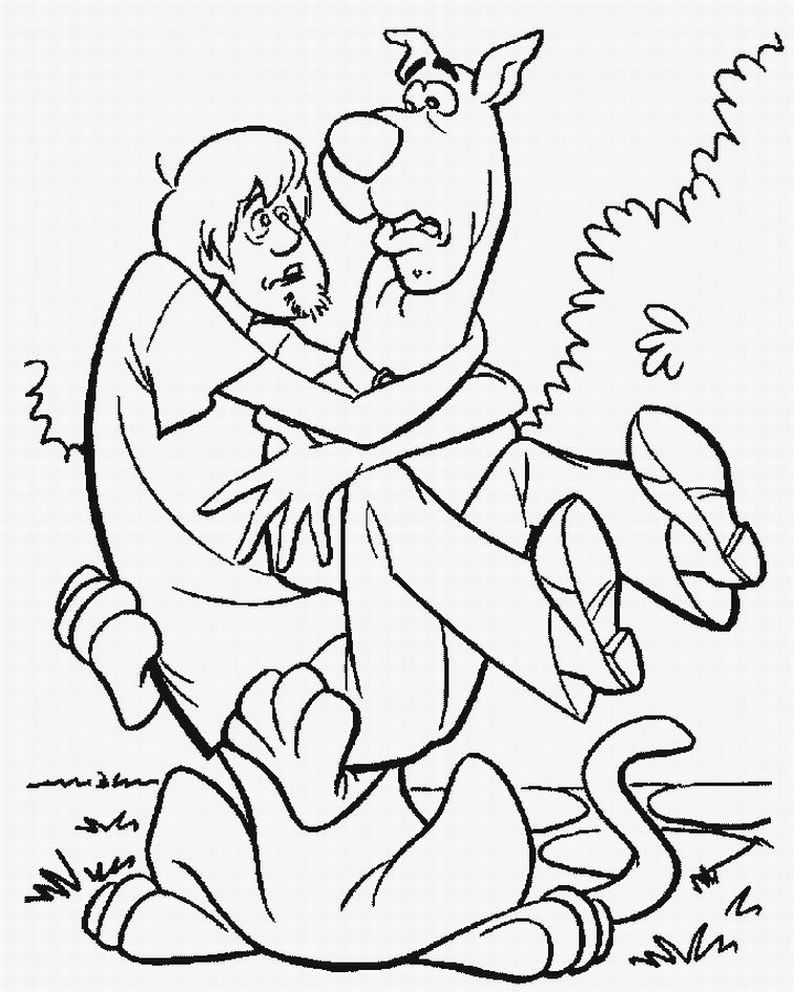 Malvorlage: Scooby Doo (Karikaturen) #31428 - Kostenlose Malvorlagen zum Ausdrucken