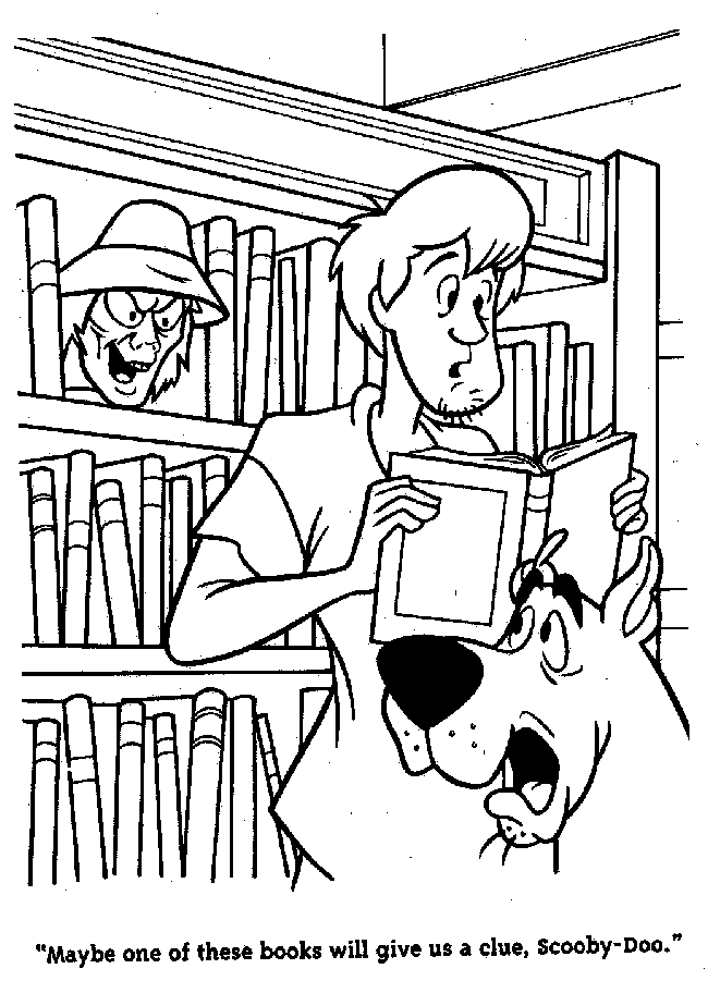 Malvorlage: Scooby Doo (Karikaturen) #31441 - Kostenlose Malvorlagen zum Ausdrucken