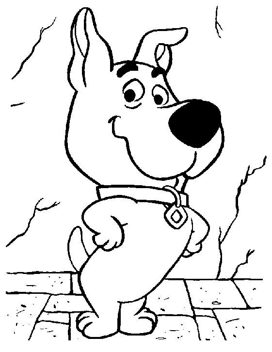Malvorlage: Scooby Doo (Karikaturen) #31458 - Kostenlose Malvorlagen zum Ausdrucken
