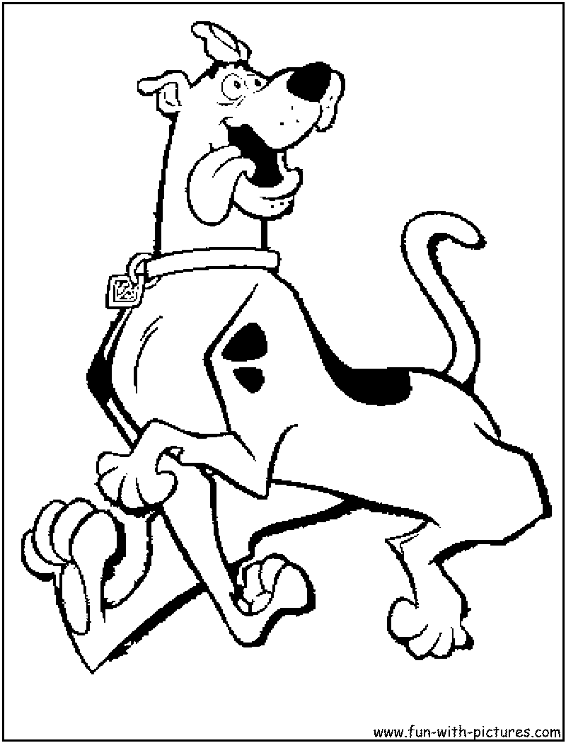 Malvorlage: Scooby Doo (Karikaturen) #31463 - Kostenlose Malvorlagen zum Ausdrucken