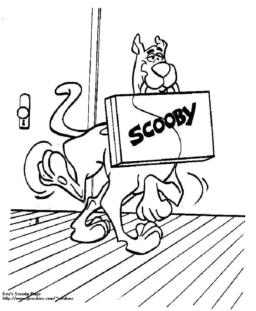 Malvorlage: Scooby Doo (Karikaturen) #31478 - Kostenlose Malvorlagen zum Ausdrucken