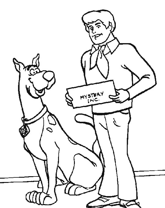Malvorlage: Scooby Doo (Karikaturen) #31479 - Kostenlose Malvorlagen zum Ausdrucken