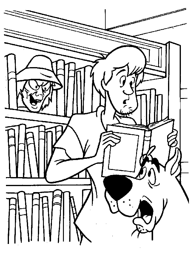 Malvorlage: Scooby Doo (Karikaturen) #31487 - Kostenlose Malvorlagen zum Ausdrucken