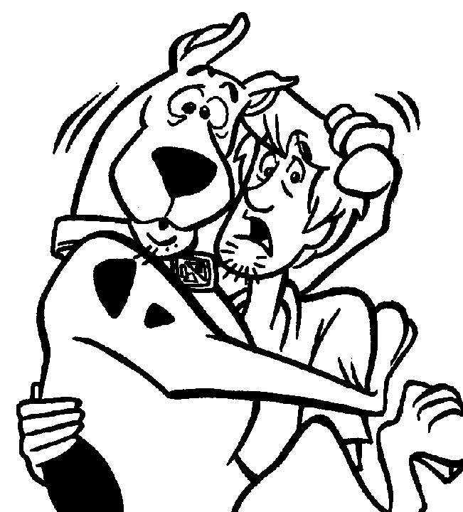 Malvorlage: Scooby Doo (Karikaturen) #31514 - Kostenlose Malvorlagen zum Ausdrucken