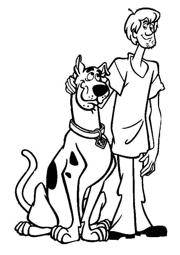 Malvorlage: Scooby Doo (Karikaturen) #31524 - Kostenlose Malvorlagen zum Ausdrucken