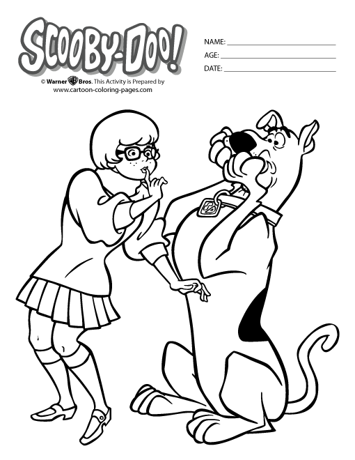 Malvorlage: Scooby Doo (Karikaturen) #31544 - Kostenlose Malvorlagen zum Ausdrucken