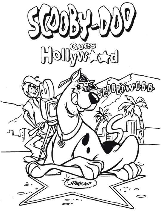 Malvorlage: Scooby Doo (Karikaturen) #31545 - Kostenlose Malvorlagen zum Ausdrucken