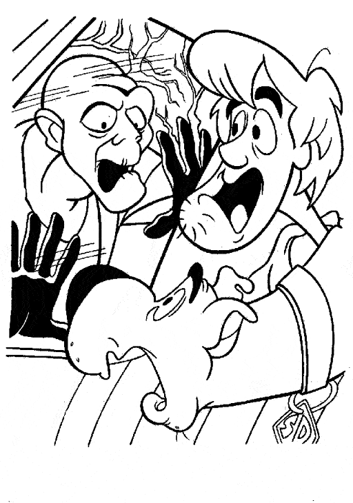 Malvorlage: Scooby Doo (Karikaturen) #31557 - Kostenlose Malvorlagen zum Ausdrucken