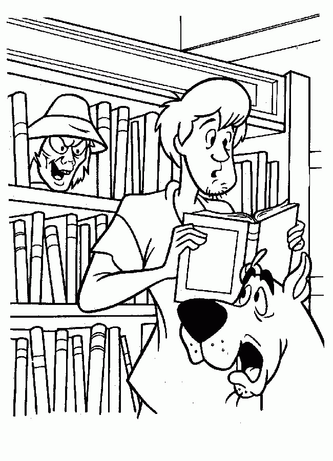 Malvorlage: Scooby Doo (Karikaturen) #31576 - Kostenlose Malvorlagen zum Ausdrucken