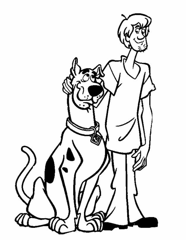 Malvorlage: Scooby Doo (Karikaturen) #31577 - Kostenlose Malvorlagen zum Ausdrucken