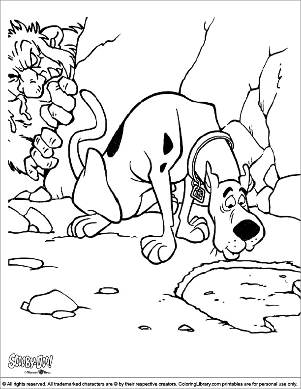 Malvorlage: Scooby Doo (Karikaturen) #31584 - Kostenlose Malvorlagen zum Ausdrucken
