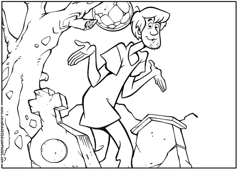 Malvorlage: Scooby Doo (Karikaturen) #31595 - Kostenlose Malvorlagen zum Ausdrucken