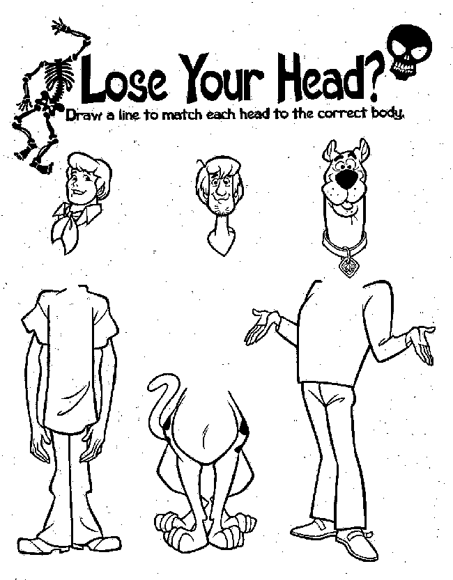 Malvorlage: Scooby Doo (Karikaturen) #31611 - Kostenlose Malvorlagen zum Ausdrucken