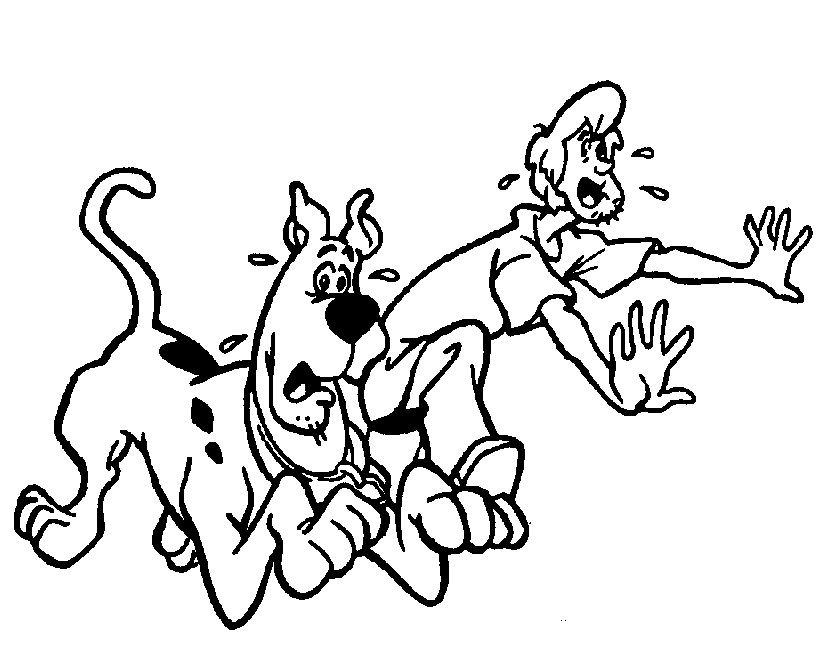 Malvorlage: Scooby Doo (Karikaturen) #31613 - Kostenlose Malvorlagen zum Ausdrucken