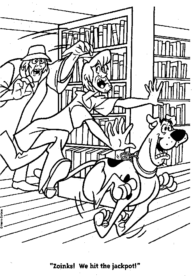 Malvorlage: Scooby Doo (Karikaturen) #31625 - Kostenlose Malvorlagen zum Ausdrucken