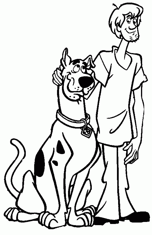 Malvorlage: Scooby Doo (Karikaturen) #31631 - Kostenlose Malvorlagen zum Ausdrucken
