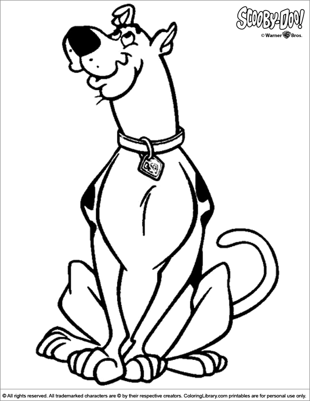 Malvorlage: Scooby Doo (Karikaturen) #31634 - Kostenlose Malvorlagen zum Ausdrucken