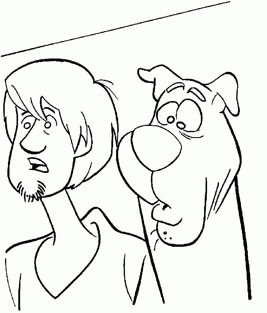 Malvorlage: Scooby Doo (Karikaturen) #31657 - Kostenlose Malvorlagen zum Ausdrucken