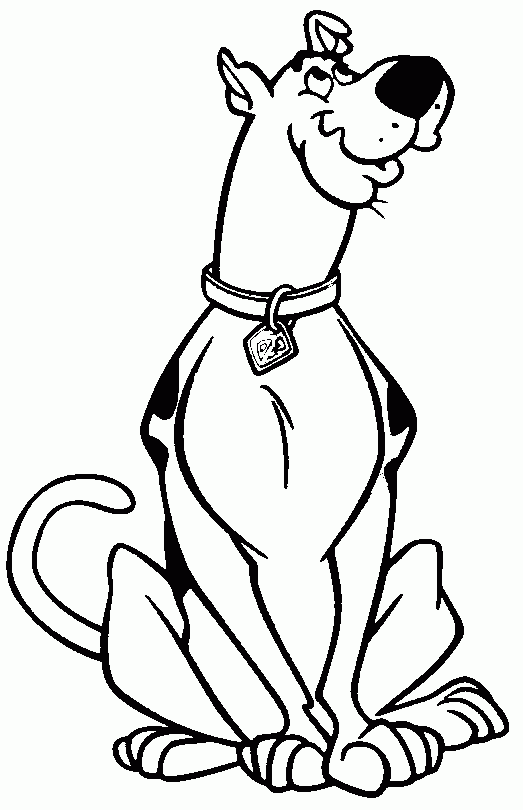 Malvorlage: Scooby Doo (Karikaturen) #31694 - Kostenlose Malvorlagen zum Ausdrucken
