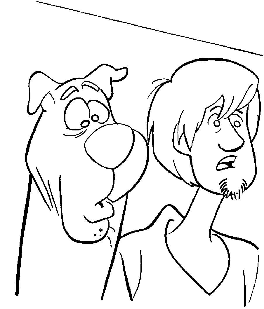 Malvorlage: Scooby Doo (Karikaturen) #31714 - Kostenlose Malvorlagen zum Ausdrucken