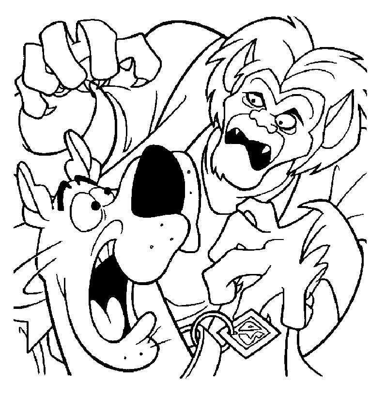 Malvorlage: Scooby Doo (Karikaturen) #31725 - Kostenlose Malvorlagen zum Ausdrucken