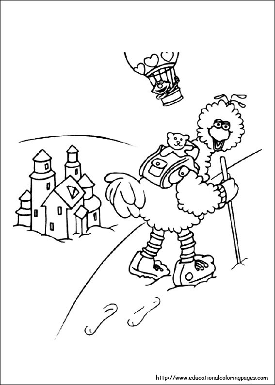 Malvorlage: Sesamstraße (Karikaturen) #32326 - Kostenlose Malvorlagen zum Ausdrucken