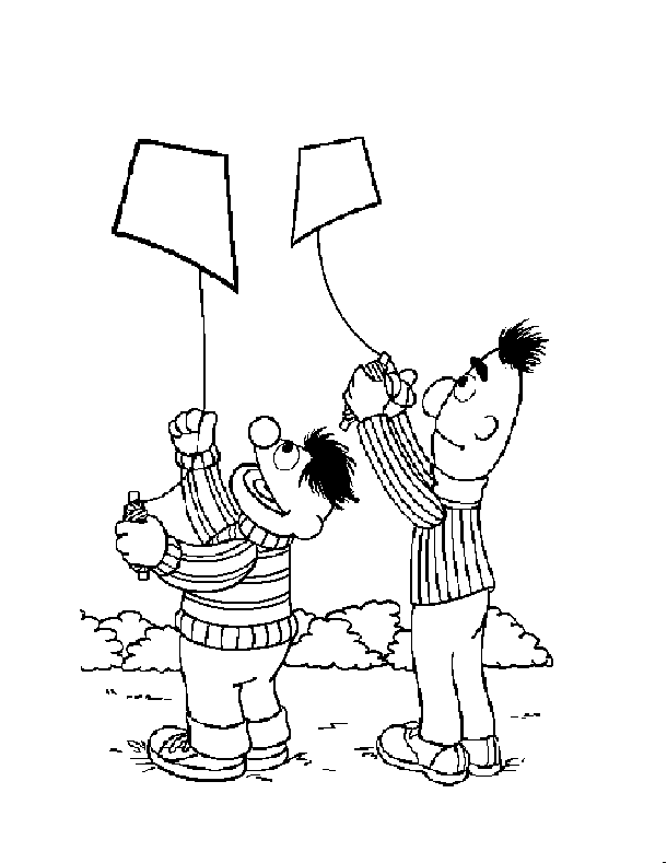 Malvorlage: Sesamstraße (Karikaturen) #32330 - Kostenlose Malvorlagen zum Ausdrucken