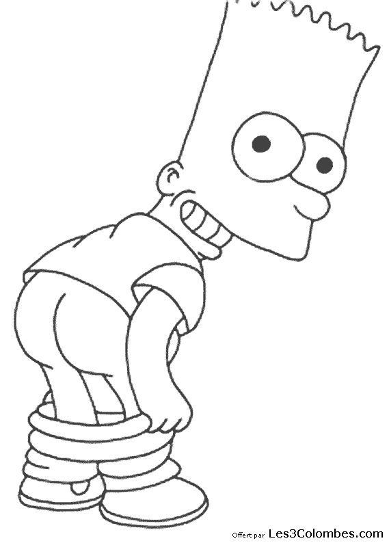 Malvorlage: Simpsons (Karikaturen) #23795 - Kostenlose Malvorlagen zum Ausdrucken