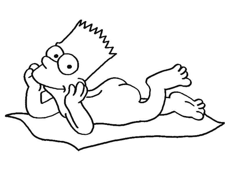 Malvorlage: Simpsons (Karikaturen) #23808 - Kostenlose Malvorlagen zum Ausdrucken