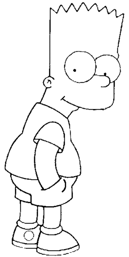 Malvorlage: Simpsons (Karikaturen) #23814 - Kostenlose Malvorlagen zum Ausdrucken