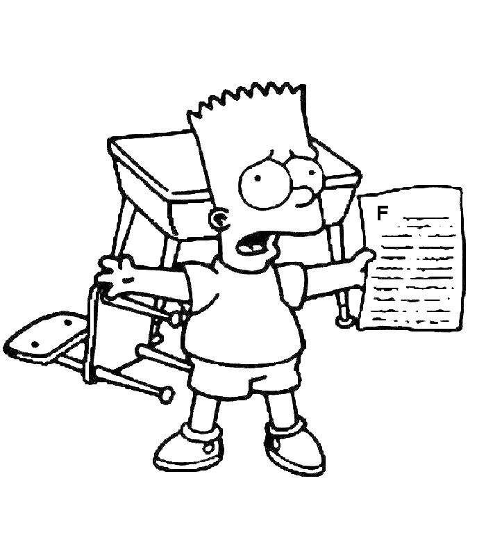 Malvorlage: Simpsons (Karikaturen) #23838 - Kostenlose Malvorlagen zum Ausdrucken