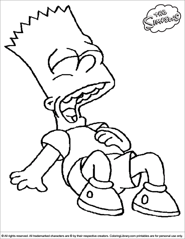 Malvorlage: Simpsons (Karikaturen) #23860 - Kostenlose Malvorlagen zum Ausdrucken