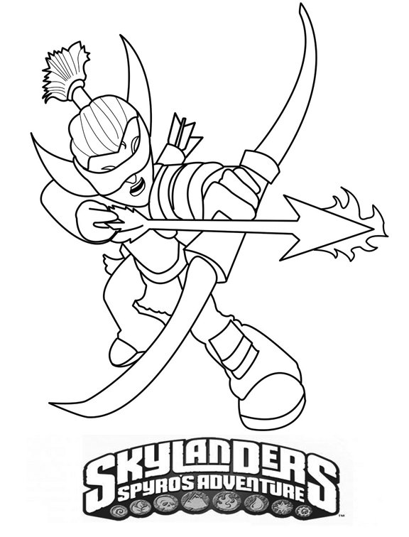 Malvorlage: Skylander (Karikaturen) #43529 - Kostenlose Malvorlagen zum Ausdrucken