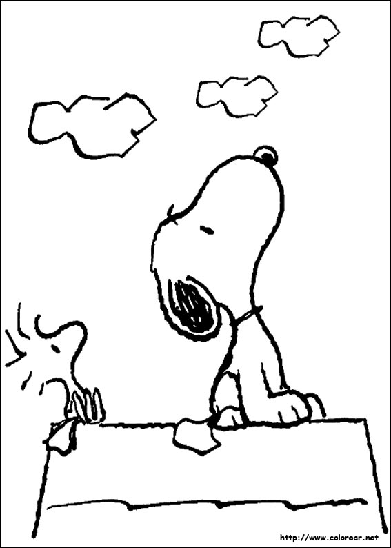 Malvorlage: Snoopy (Karikaturen) #27062 - Kostenlose Malvorlagen zum Ausdrucken