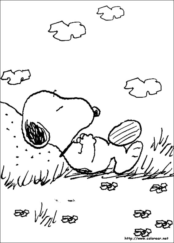 Malvorlage: Snoopy (Karikaturen) #27075 - Kostenlose Malvorlagen zum Ausdrucken